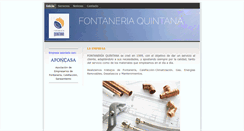 Desktop Screenshot of fontaneriaquintana.com